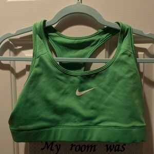 Green Nike Sports Bra